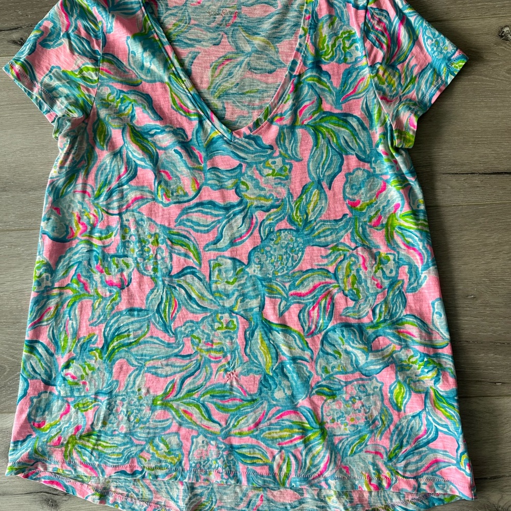 Lilly Pulitzer, Meredith Tee- SMALL